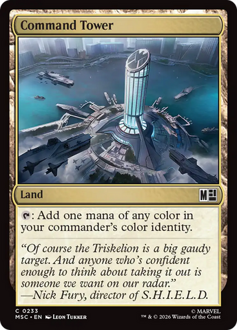 Command Tower [Marvel Super Heroes Commander]