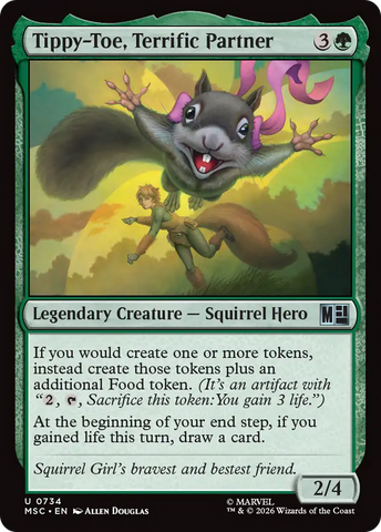 Tippy-Toe, Terrific Partner [Marvel Super Heroes Commander]