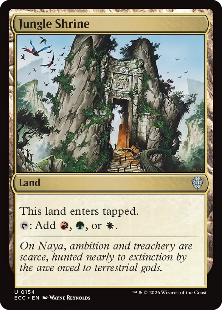 Jungle Shrine [Lorwyn Eclipsed Commander]