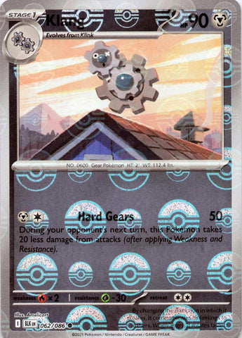 Klang (066/086) (Poke Ball Pattern) [Scarlet & Violet: Black Bolt]