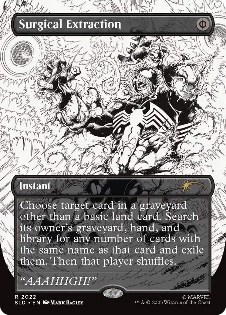 Surgical Extraction (2022) (Rainbow Foil) [Secret Lair Drop Series]