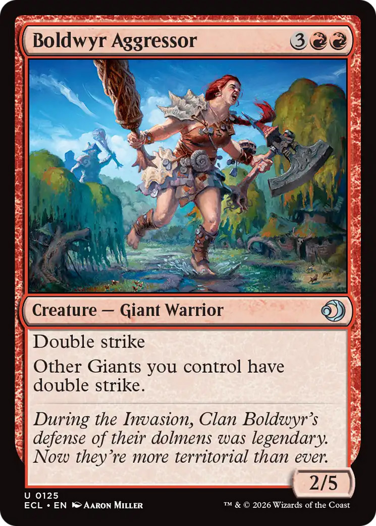 Boldwyr Aggressor [Lorwyn Eclipsed]