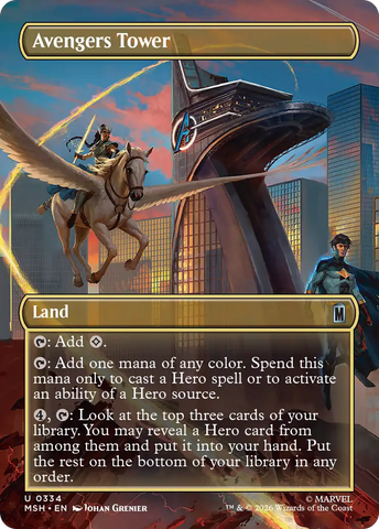Avengers Tower (Borderless) [Marvel Super Heroes]