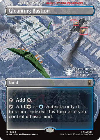 Gleaming Bastion (Borderless) [Marvel Super Heroes]
