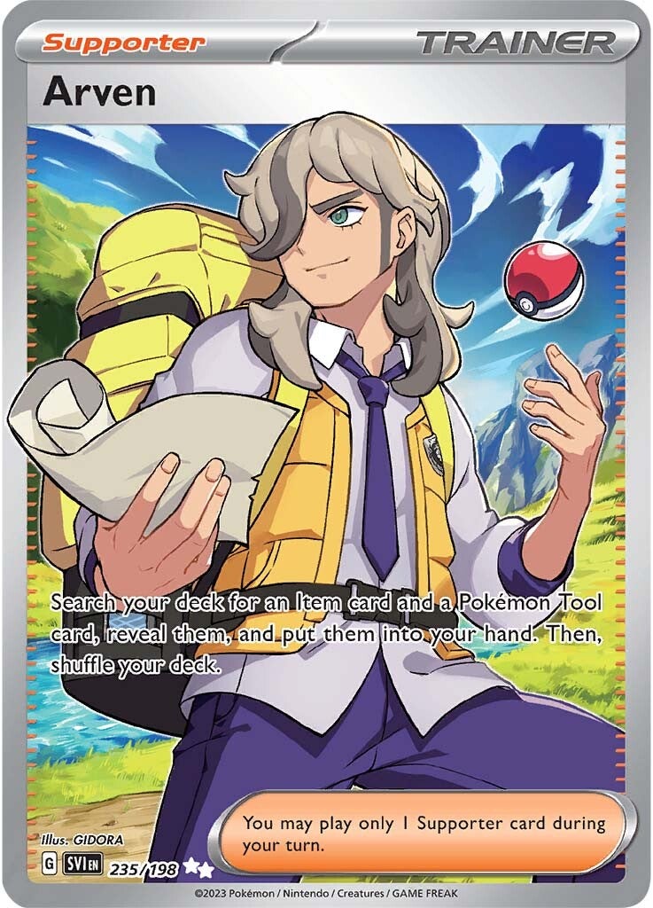 what pokemon set has 198 cards scarlet and violet Koraidon ex - 247/198 variation to centering Pokemon: Armarouge 203/198 - Scarlet