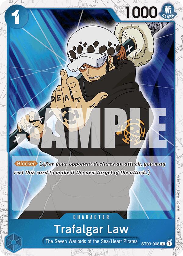 Trafalgar Law (ST03-008) (Jolly Roger Foil) [Premium Booster -The Best-]