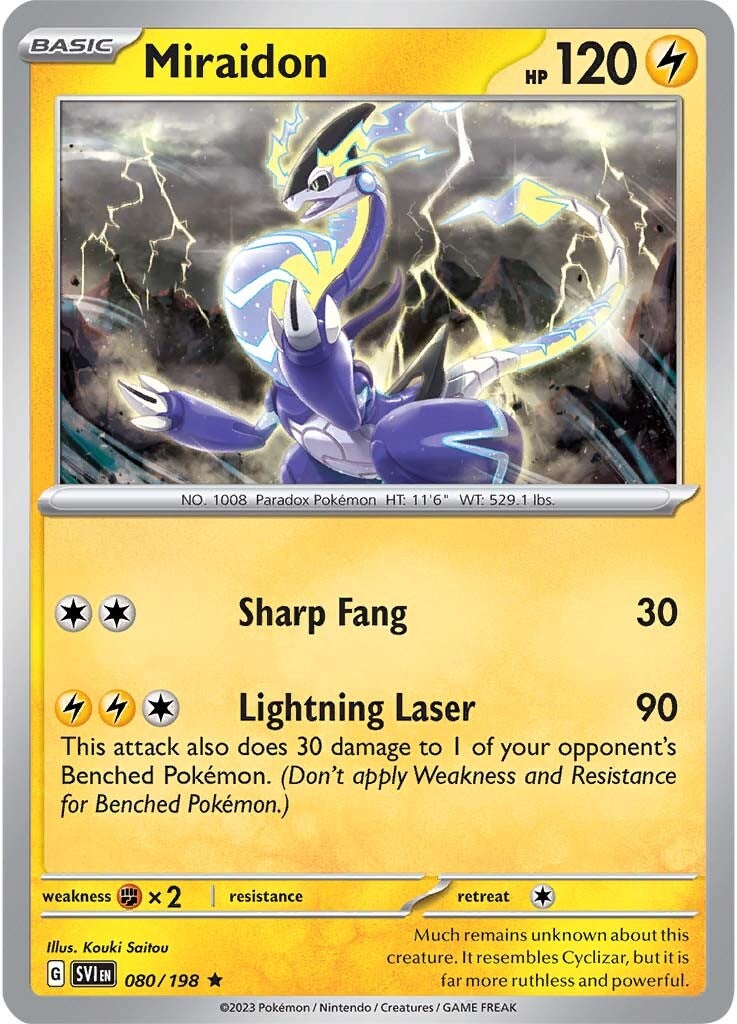 what pokemon set has 198 cards Pokmon TCG Lechonk Scarlet & Violet Base Set 155/198 Reverse Holo