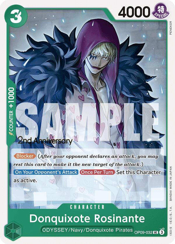 Donquixote Rosinante [Emperors in the New World: 2nd Anniversary Tournament Cards]