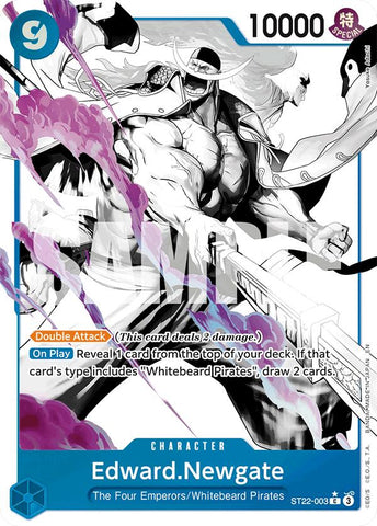 Edward.Newgate (Parallel) [Starter Deck: Ace & Newgate]