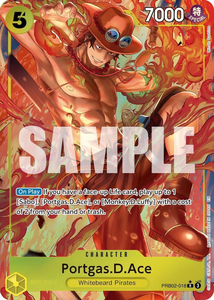 Portgas.D.Ace (Alternate Art) [Premium Booster -The Best- Vol. 2]