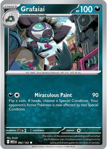 Grafaiai (092/132) [Mega Evolution: Base Set]