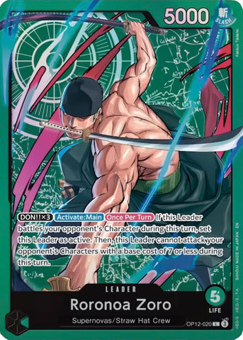 Roronoa Zoro (OP12-020) (Zoro Deck) [Learn Together Deck Set]