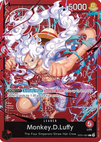 Monkey.D.Luffy (ST21-001) (Luffy Deck) [Learn Together Deck Set]