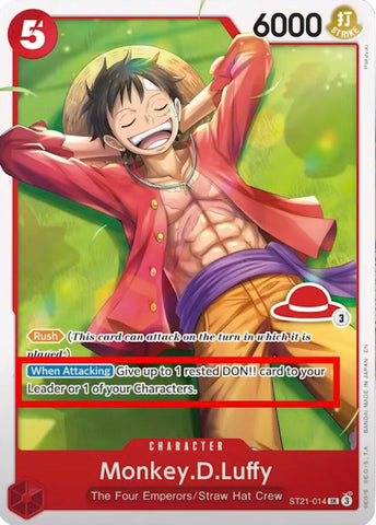 Monkey.D.Luffy (ST21-014) (Luffy Deck) [Learn Together Deck Set]
