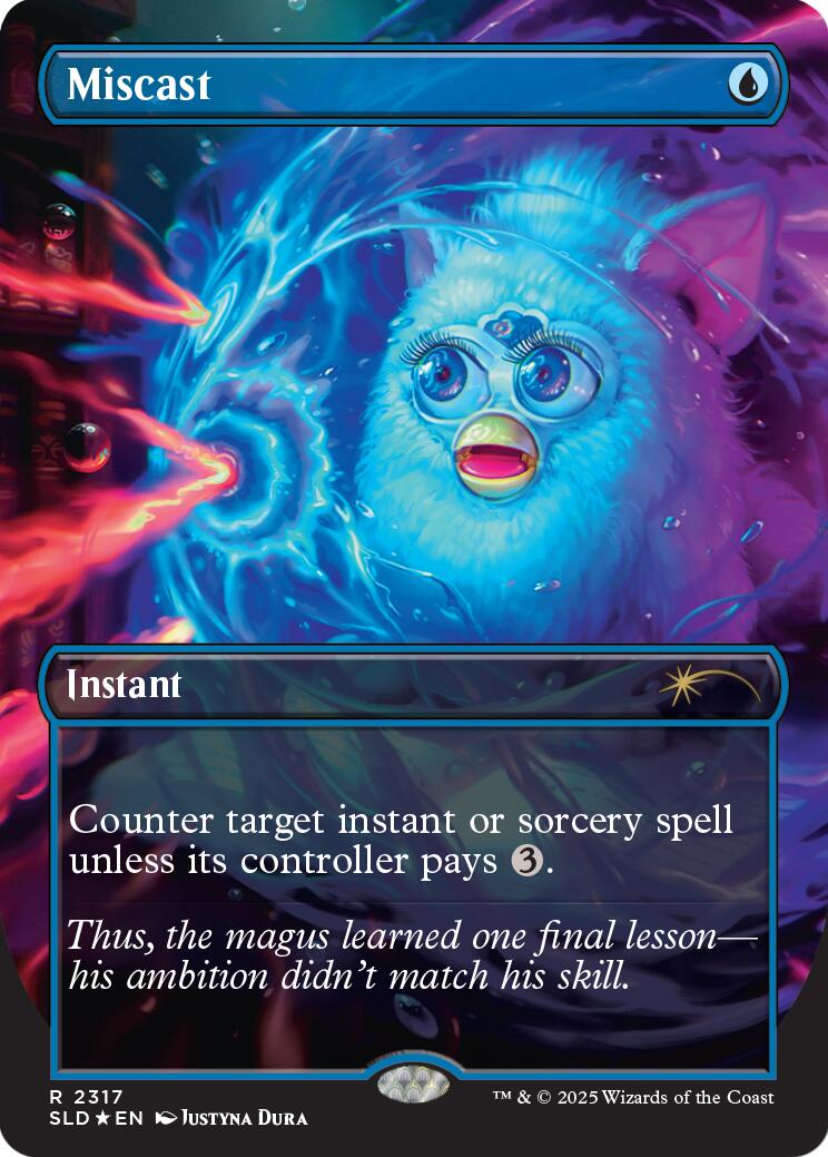 Miscast (Rainbow Foil) [Secret Lair Drop Series]