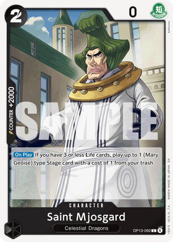 Saint Mjosgard [Carrying On His Will]