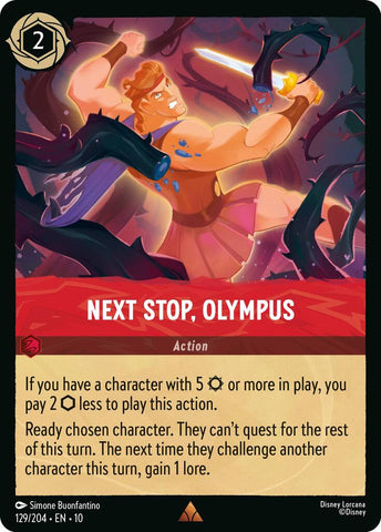 Next Stop, Olympus (129/204) [Whispers in the Well]