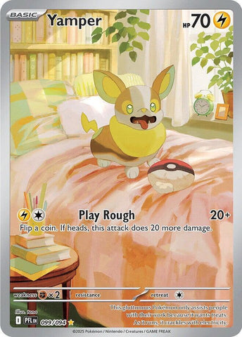 Yamper (099/094) [Mega Evolution: Phantasmal Flames]