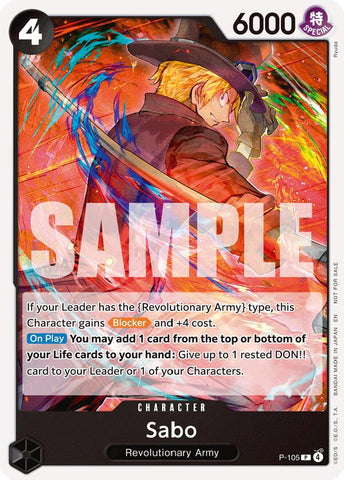 Sabo (Store Tournament 2025 Vol. 4) [One Piece Promotion Cards]