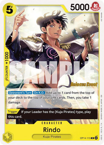 Rindo [The Azure Sea's Seven Release Event Cards]