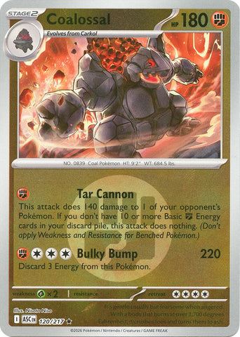 Coalossal (120/217) (Energy Symbol Pattern) [Mega Evolution: Ascended Heroes]