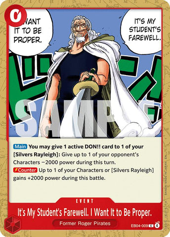 It's My Student's Farewell. I Want It to Be Proper. [Adventure on Kami's Island]