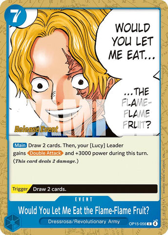 Would You Let Me Eat the Flame-Flame Fruit? [Adventure on Kami's Island Release Event]