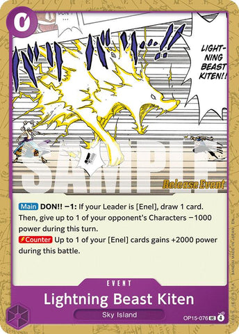 Lightning Beast Kiten [Adventure on Kami's Island Release Event]