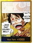 DON!! Card (Luffy) (Gold) [Adventure on Kami's Island]