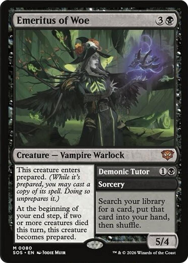 Emeritus of Woe [Secrets of Strixhaven]