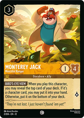 Monterey Jack - Watchful Ranger (2/204) [Wilds Unknown]