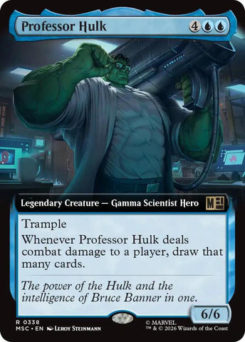 Professor Hulk (Extended Art) [Marvel Super Heroes Commander]