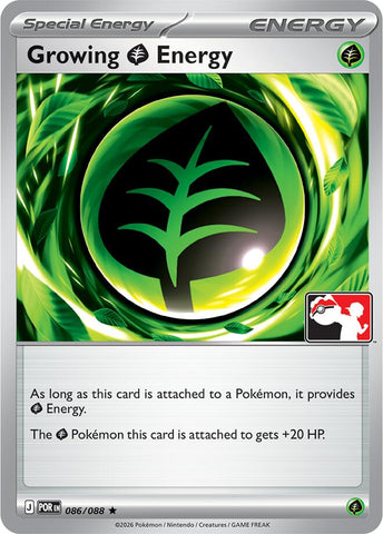 Growing Grass Energy (086/088) [Prize Pack Series Nine]