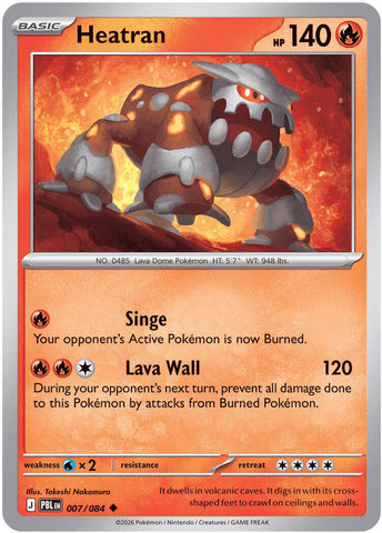 Heatran (007/084) [Mega Evolution: Pitch Black]
