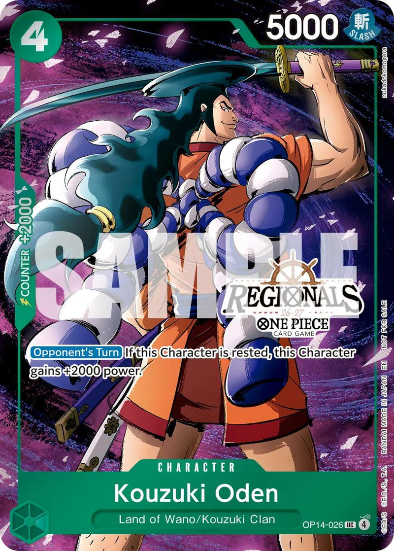 Kouzuki Oden (Regional Participation Pack 2026 Vol.2) [One Piece Promotion Cards]