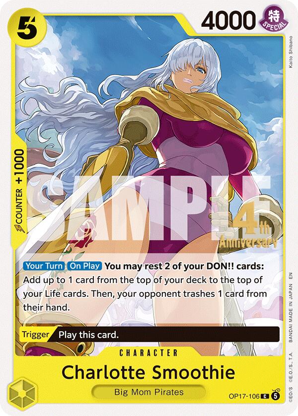 Charlotte Smoothie [The World's Strongest Warriors Release Event Cards]