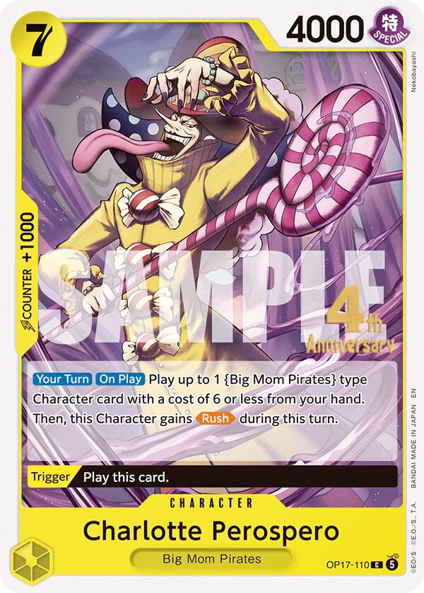 Charlotte Perospero [The World's Strongest Warriors Release Event Cards]