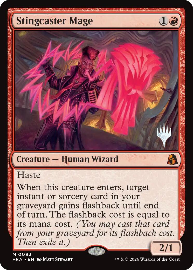 Stingcaster Mage [Reality Fracture Promos]