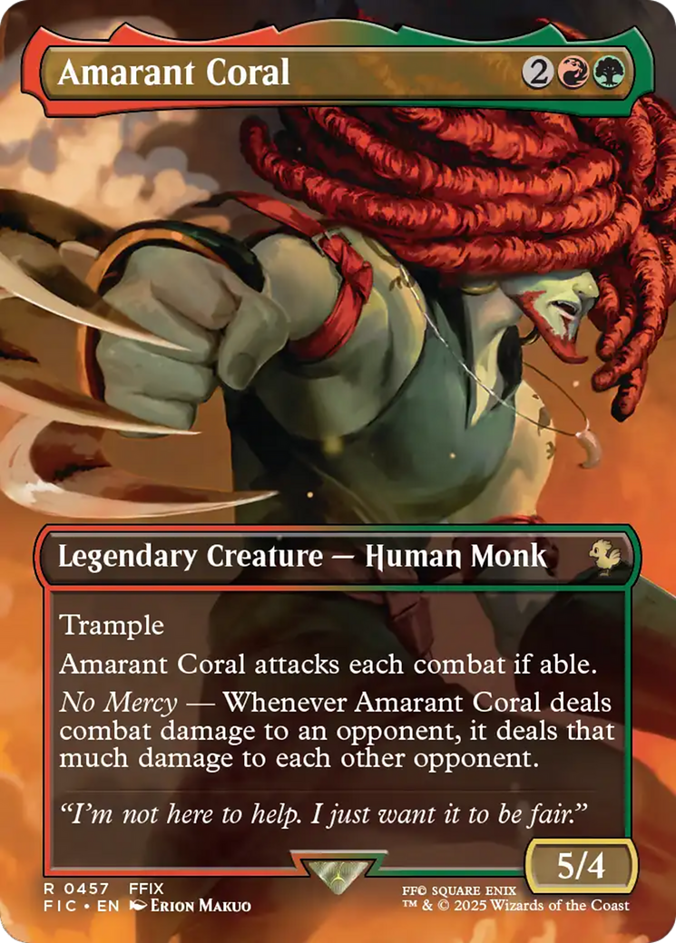 Amarant Coral (Borderless) [FINAL FANTASY Commander]