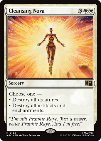 Cleansing Nova (Surge Foil) [Marvel Super Heroes Commander]
