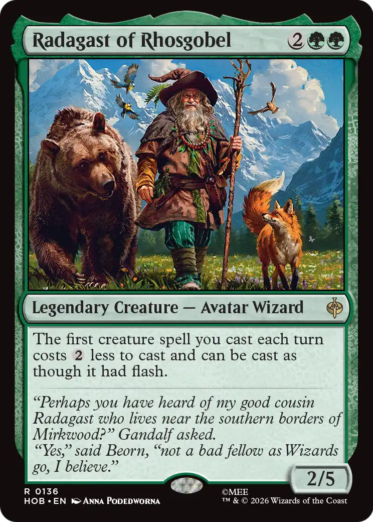 Radagast of Rhosgobel [The Hobbit]