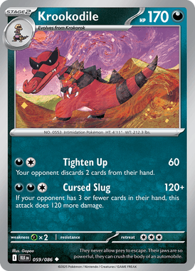 Krookodile (059/086) [Scarlet & Violet: Black Bolt]