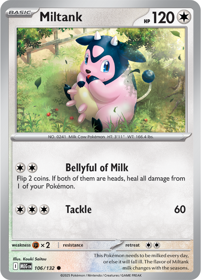 Miltank (106/132) [Mega Evolutions: Base Set]