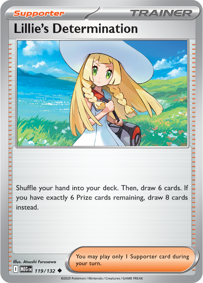 Lillie's Determination (119/132) [Mega Evolutions: Base Set]