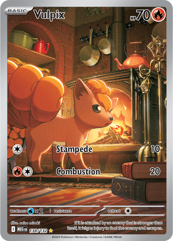 Vulpix (138/132) [Mega Evolution: Base Set]
