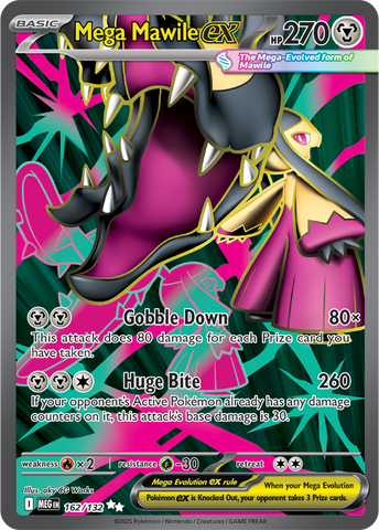 Mega Mawile ex (162/132) [Mega Evolution: Base Set]