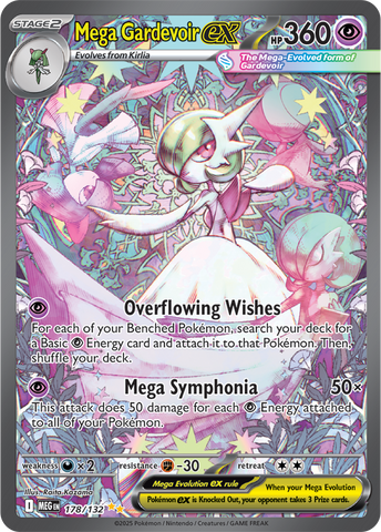 Mega Gardevoir ex (178/132) [Mega Evolution: Base Set]