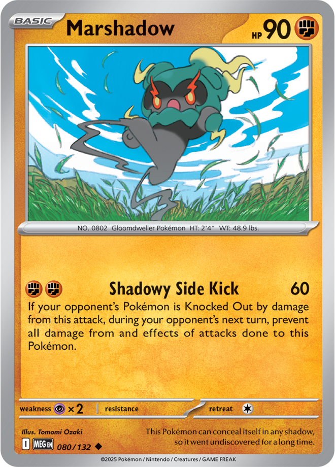 Marshadow (080/132) [Mega Evolutions: Base Set]