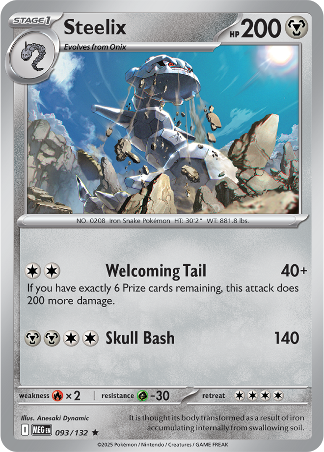Steelix (093/132) [Mega Evolutions: Base Set]