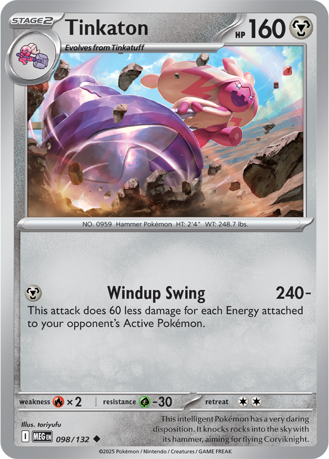 Tinkaton (098/132) [Mega Evolutions: Base Set]
